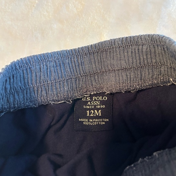 Blue Denim Skirt with Embroidered Logo - Picture 4 of 7